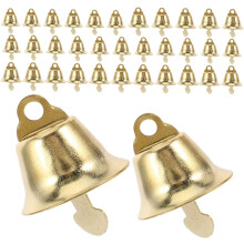 200 Stück Mini-Vintage-Glocken, kleine Metallglöckchen für Bastelarbeiten, Weihnachtsdekoration, Türhänger, Haustiertraining, Tischdekoration