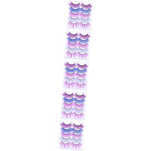 25 Paar künstliche Wimpern für Make-up, dichtes Wimperndesign für Partys und den Alltag