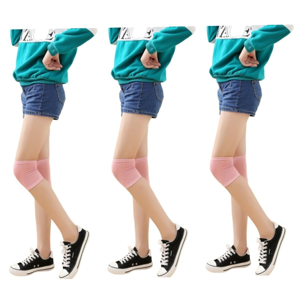 Hkhbjs 3Pcs Knee Support Brace Sleeve For Running Knee Warmers And Support Sleeve