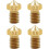 Cabeças da extrusora dos bocais da impressora 3D de latão 13pcs M6 rosca compatível com o filamento de 1.75mm 3mm 7