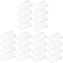 24 Stück Möbelnivellierkeile aus Kunststoff zum Ausrichten von Tischen und Stühlen, weiche Keilpads