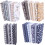 28pcs Patchwork Cotton Fabric Bundle for Handmade DIY Accessories, Coffee and Black Colors 1