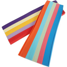 2700 Blatt Origami-Sternpapierstreifen, gemischte Unifarben, Glückspapier für selbstgemachte Dekorationen