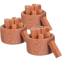 3 diffusori di oli essenziali in legno per aromaterapia e intensificazione del profumo