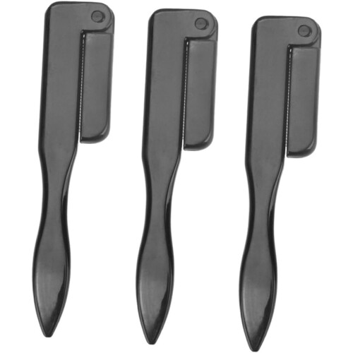 3pcs Eyelash Combs Eyebrow Combs Multifunctional Folding Makeup Tool