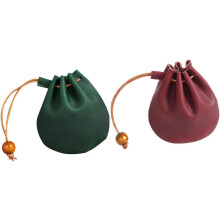 2er-Pack Vintage PU-Geldbörse, Damen- und Herren-Münzbeutel, kleine Geldbörse, tragbare Mini-Aufbewahrungstasche, Gürteltasche