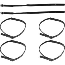 3 Paar elastische Schnürsenkel für High Heels, verstellbare, rutschfeste Knöchelbänder, sichern die Schuhriemen