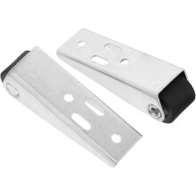2 Stück Torrollen für Holztüren mit durchhängender Stütze, 0,8 Zoll