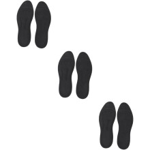 3 Paar Glycerin-Flüssig-Einlegesohlen für hohe Absätze, schweißabsorbierende Schuhpolster für Fußpflege und Durchblutungsförderung