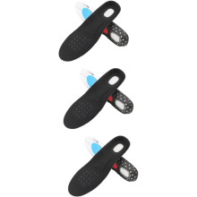 3er-Pack Unisex Gel-Orthopädische Lauf-Einlegesohlen mit Fußgewölbestütze für Sportschuhe (Größe S)