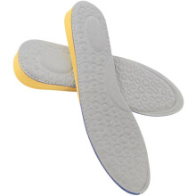 3pairs Invisible Heightening Insoles Shoe Lifts Men Eva Inserts Comfortable Grey