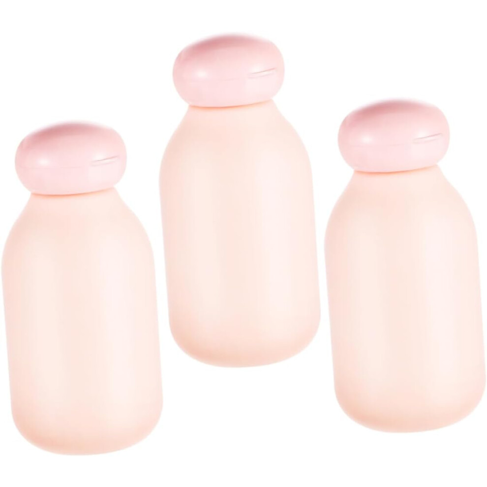 Hkhbjs 3Pcs Empty Travel Bottles Shampoo Dispenser Toiletry Products Leakproof Portable