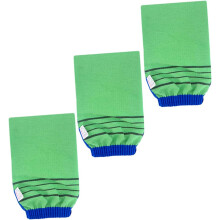 3er-Set Peeling-Handtücher für den Rücken, Duschhandschuhe für die Körperpflege