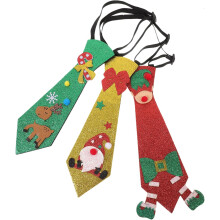 3er-Pack Weihnachtskrawatten, dekorative Krawatten für Weihnachtsfeiern, Kostümzubehör, festliche Weihnachtskrawatten