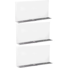 3-częściowe przegrody magnetyczne z PVC w kształcie litery L do organizacji półek wewnątrz pomieszczeń