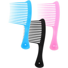 3er-Pack große Haarkämme mit breiten Zinken für Locken, Flechtfrisuren, zum Entwirren von nassem Haar, modisch und für den Heimgebrauch