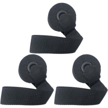 3er-Pack Türanker für Widerstandsbänder, schwarze Trainingsbandanker für Heimfitness
