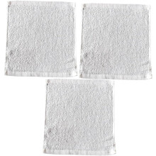Einweg-Handtücher aus Baumwolle, 29 x 27,5 cm, weich, weiß, 30 g, leichte Badezimmerhandtücher