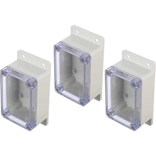 3 sets UV-bestendige aansluitdozen voor buiten