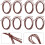 15pcs Elastic Cord Stretch String for Notebook Journal Planner Bookmark Making Scrapbooking Wrap Book Band 8