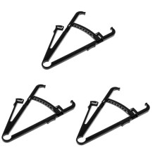 3 pinces à plis cutanés précises pour mesurer la graisse corporelle, le tour de taille et le tour de bras.