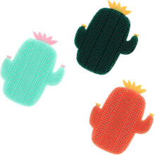 3 cepillos limpiadores faciales de silicona, cepillo facial de masaje suave para mujeres, seguro y cómodo para uso doméstico.