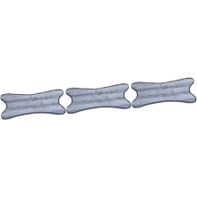 3er-Pack flache Mopptücher als Ersatz für vielseitige Reinigungsarbeiten, Schmetterlingsform