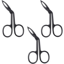 3er-Pack Pinzette aus Edelstahl mit abgeschrägter Spitze zum Formen der Augenbrauen und Nasenhaartrimmer für die tägliche Anwendung