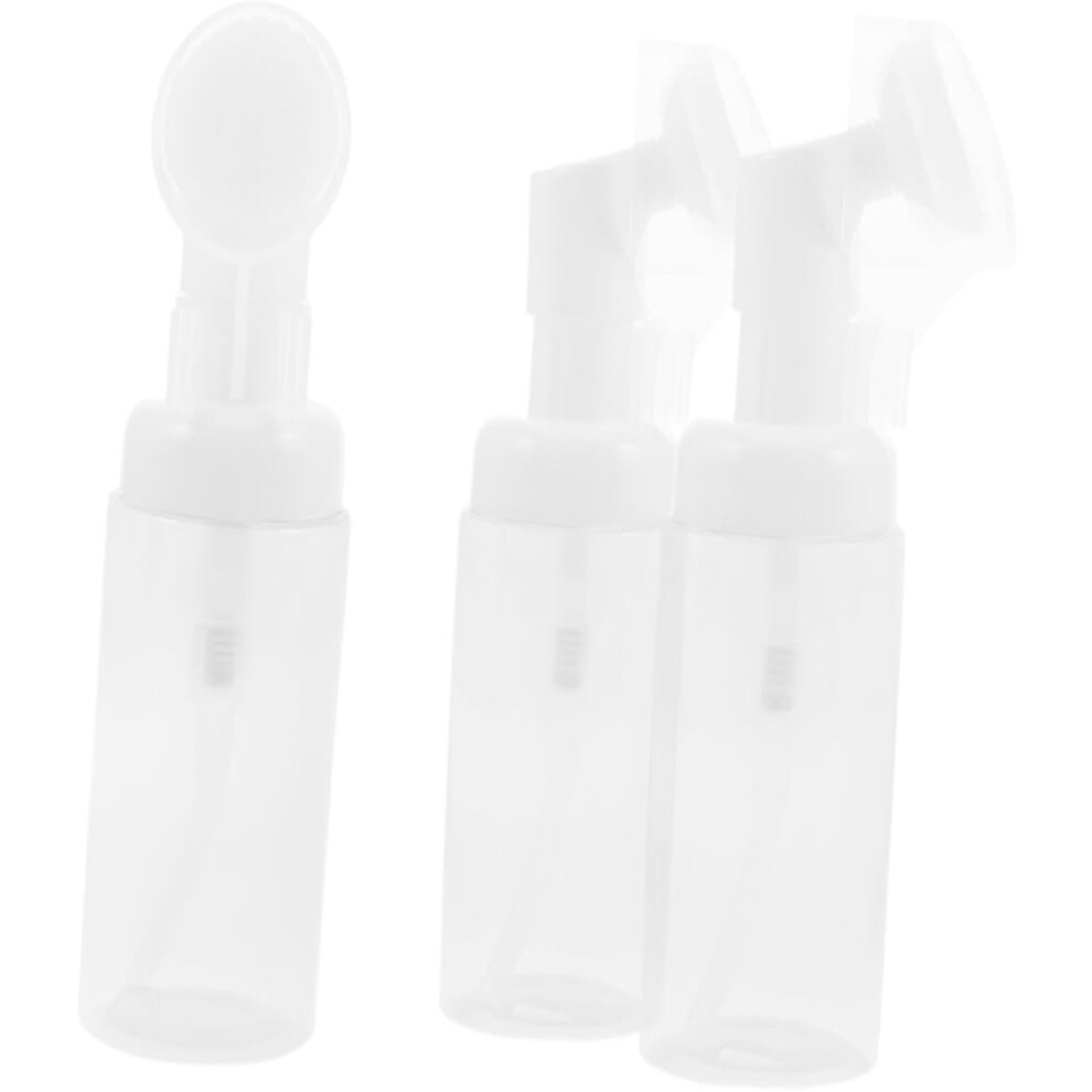 Hkhbjs 3Pcs Plastic Foaming Soap Dispenser Travel Shampoo Pump Bottle Refillable For Hand Wash Cleanser