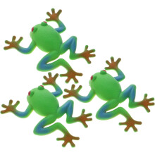 3-teiliges Set mit weichen Frosch-Quetschfiguren zur Stressbewältigung für Kleintiere und Erwachsene
