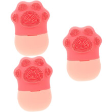 3er-Set Gesichts-Eisroller aus Silikon, wiederverwendbar, für Gesichtskühlung und Massage.