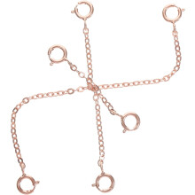 DIY-Armbandverlängerungsketten, Halskettenverlängerungen für die Schmuckherstellung, strapazierfähige und vielseitige Ketten und Längen