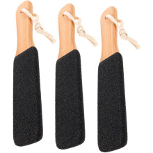 Set di 3 spazzole per piedi per rimuovere la pelle morta, raschietti manuali per la pelle con pietra pomice per uso domestico