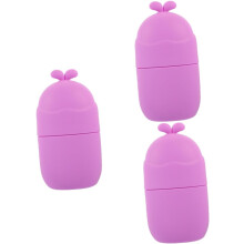 3pcs Ice Facial Roller Silicone Ice Roller Skin Care Tool Reusable Rolling Tool for Facial Beauty Massage