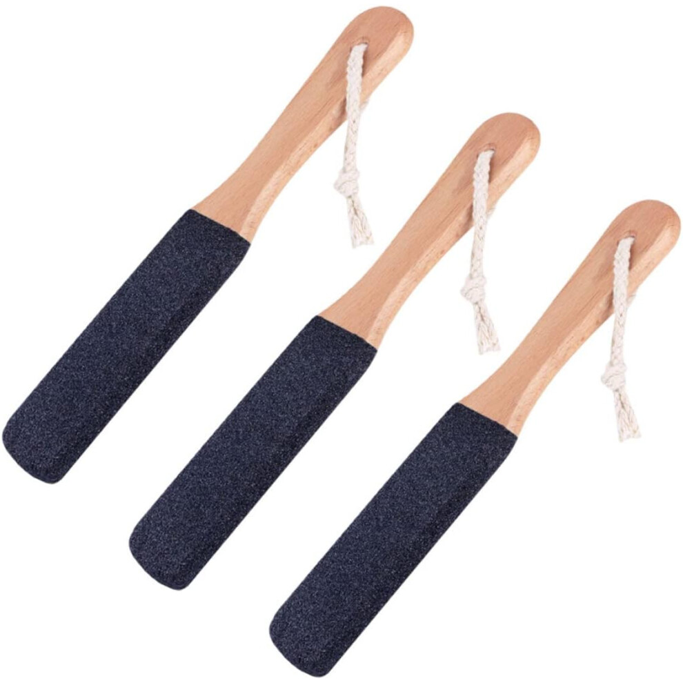Hkhbjs Black 3Pcs Practical Feet File Callus Pedicure Files Foot Scraper Callus Remover For Grinding Tool Tough Scraper For Scrubbing