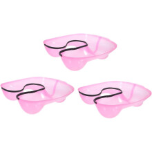 3-teiliges Set tragbarer Nackenablagen für Friseursalons, zum Waschen und Färben von Haaren, für Dauerwellen und medizinische Behandlungen.