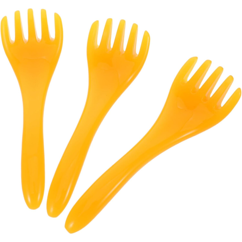 Hkhbjs 3Pcs Portable Five-Claw Resin Scalp Massager Comb For Men Women Lightweight Handheld