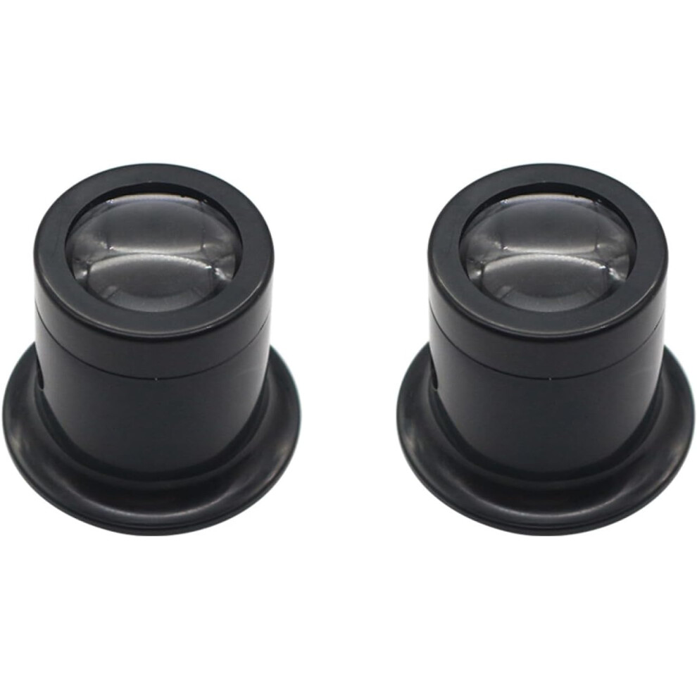 Hkhbjs 3Pcs Wearable Magnifier Loupe Magnification For Watchmaking Jewelry Compact To Carry