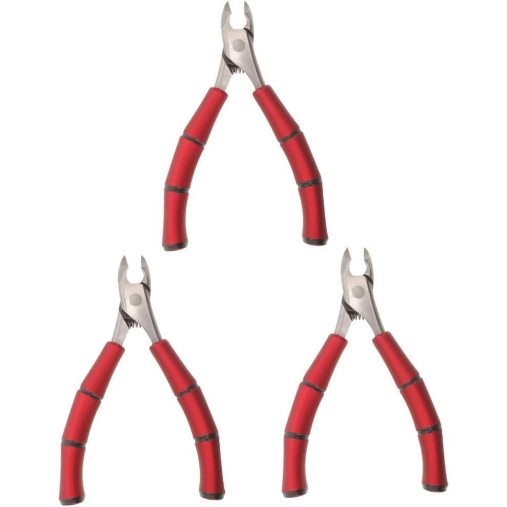 Hkhbjs 3Pcs Nail Cuticle Clipper Portable Cuticle Trimmer Manicure Stainless Steel Removing Tool