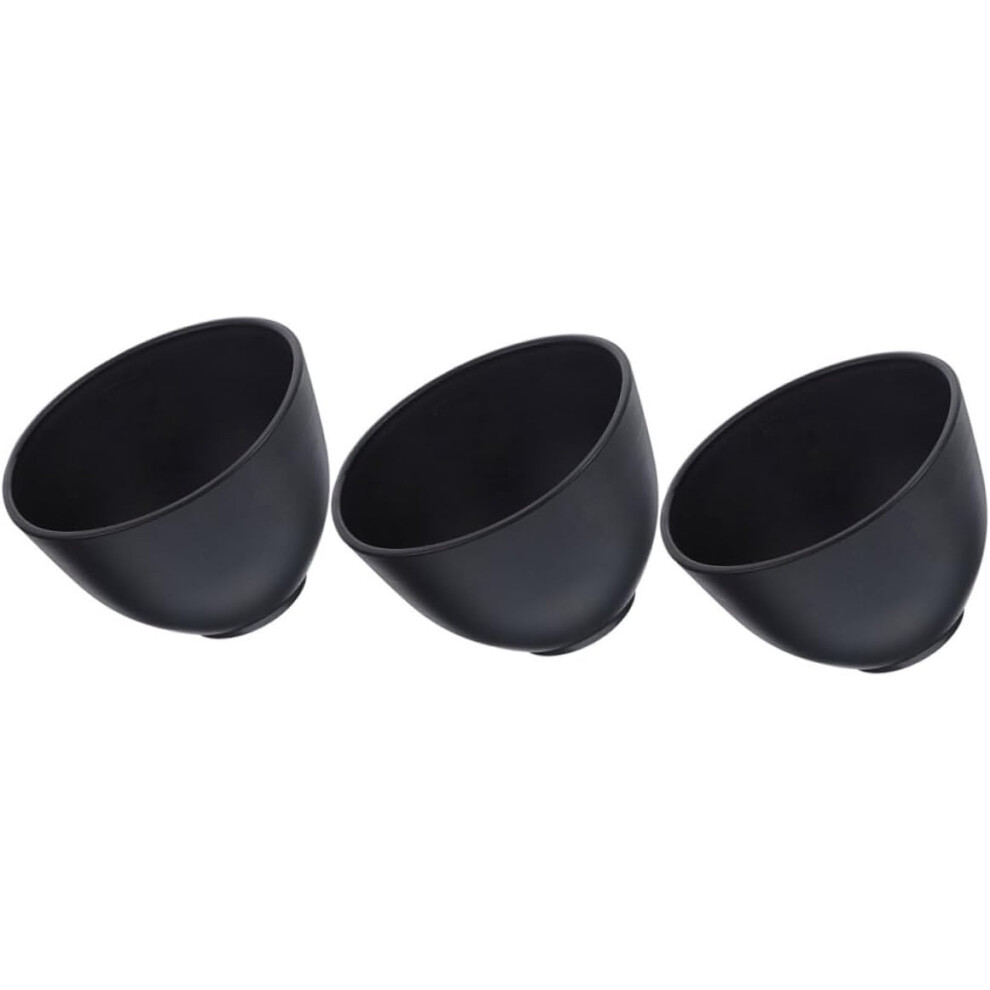 Hkhbjs 3Pcs Silicone Mask Mixing Bowl Diy Facial Mask Tool Spa Supplies Mixing Container For Beauty Skincare