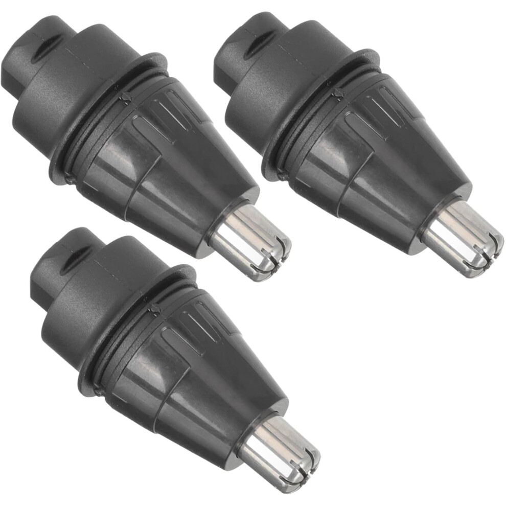 Hkhbjs 3Pcs Replacement Nose Hair Trimmer Heads Electric Nose Hair Clipper Parts