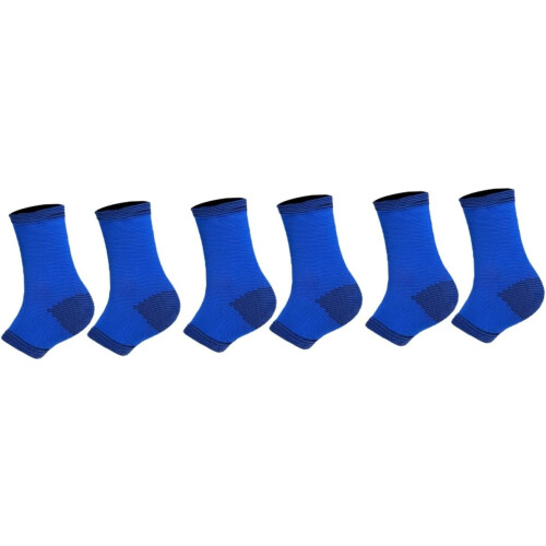 3pairs Men's Ankle Support Socks Achilles Tendon Support