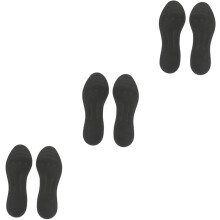 3pcs Tpu Liquid Massaging Orthotic Insoles Gel Filled Shoe Inserts for Plantar Fasciitis Flat Feet Comfortable Foot Massage Inserts