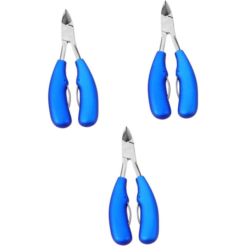Hkhbjs 3Pcs Grip Toenail Clippers Surgical Grade Stainless Steel Nail Nipper