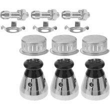 3 Sets Schnellkochtopfventile aus leichter, stabiler Aluminiumlegierung – Sicherheitsventile als Ersatzteile