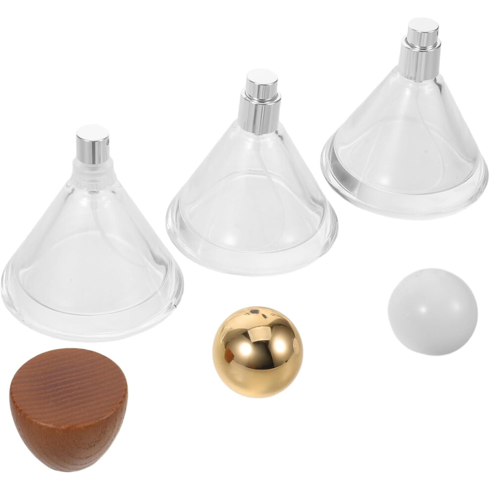 Hkhbjs 3Pcs Perfume Spray Bottle Leak Misting Atomizers Portable Refillable Fragrance Spray Bottles For Travel