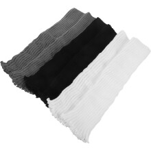 3 Paar Damen-Beinwärmer aus Baumwolle, gestrickt, für Wintertanz und Workout, kuschelige Thermo-Beinwärmer für Stiefel