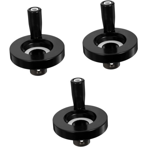 3pcs Milling Machine Hand Wheel Practical Revolving Handle Wheel