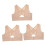 3pcs Posture Corrector Humpback Brace Support Belt Shoulder Correction Chest Supports Straps 1