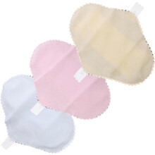 Graphene Reusable Sanitary Pads 3pcs Set 16.5x22cm Breathable Washable Cloth Pads for Women Menstrual Care Daily Use Sensitive Skin